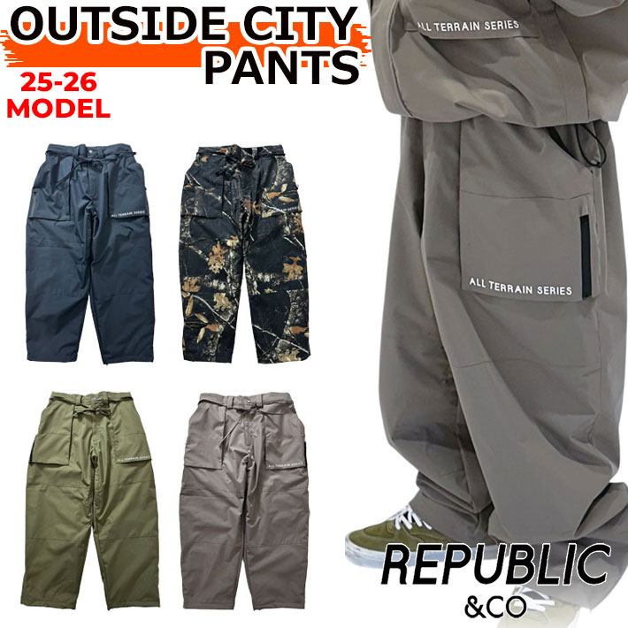 BONFIRE 【OUTLET】 TACTICAL PNT カラー:CAMO Lサイズ メンズ