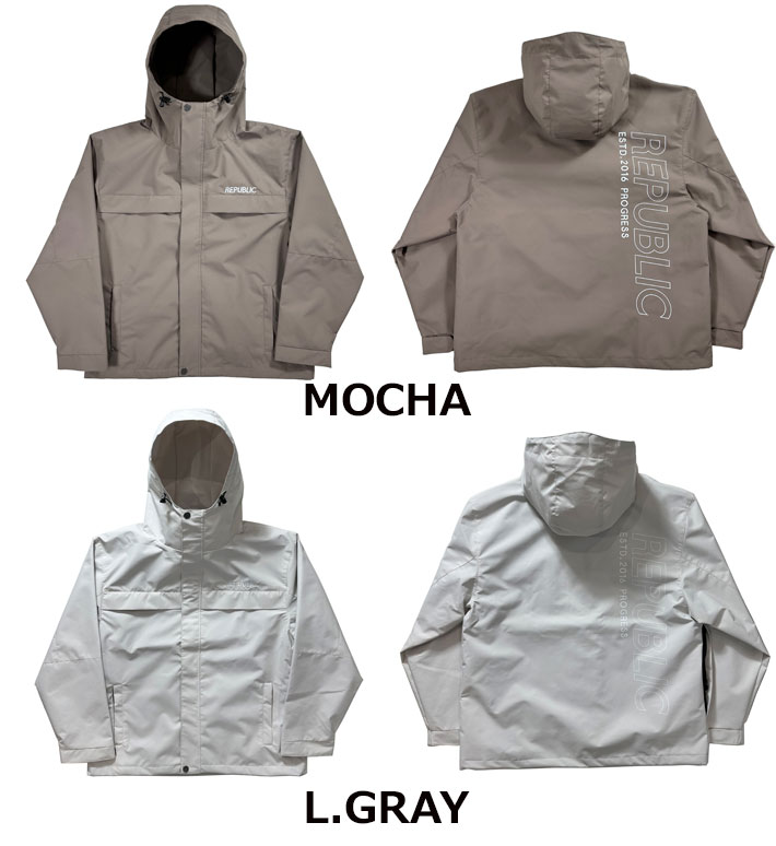 予約商品] 25-26 REPUBLIC & CO ウェア リパブリック PARKLIVE