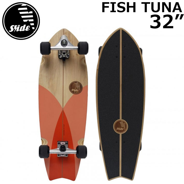 SLIDE サーフスケート スライド FISH TUNA 32inch サーフ