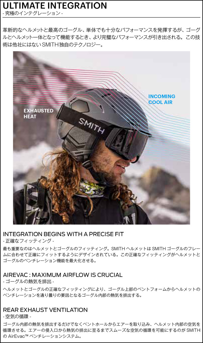 予約商品] 25-26 SMITH ヘルメット スミス Survey サーベイ
