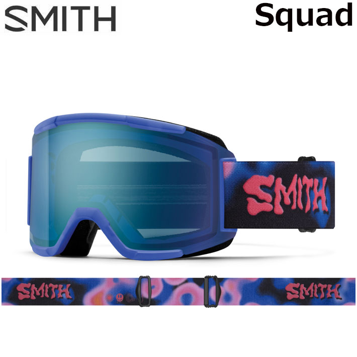 予約商品] 25-26 SMITH ゴーグル スミス Squad スカッド