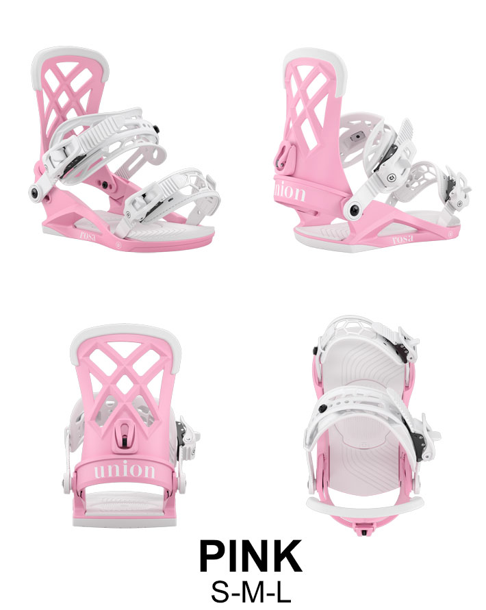 UNION MILAN ビンディング 2018/2019 ピンク S 予約商品] 25-26 UNION ビンディング ROSA ユニオン ローザ