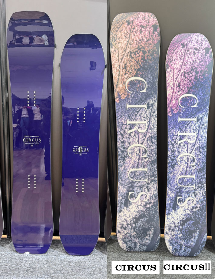 予約商品] 26-27 MOSS モス CIRCUS 2 サーカスツー スノーボード 141cm