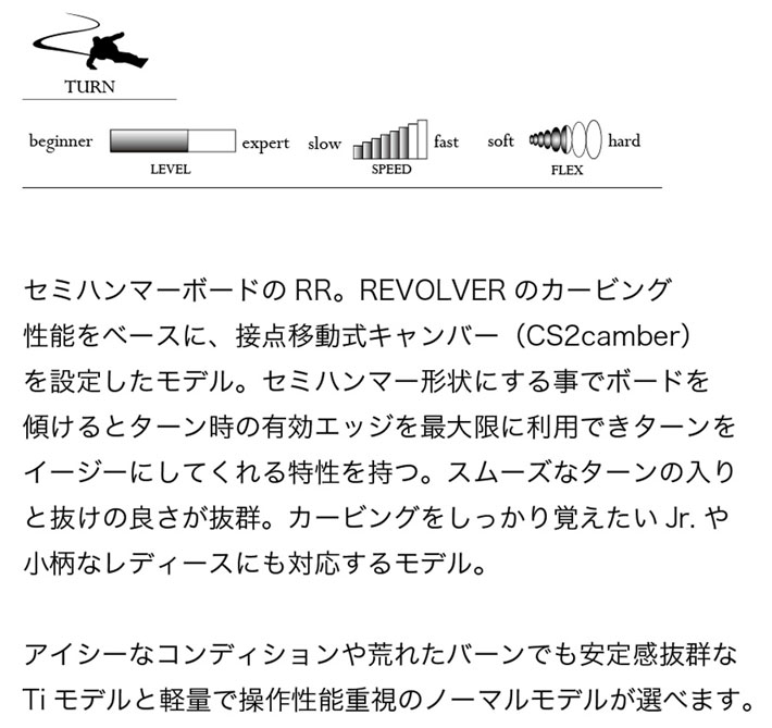 予約商品] 26-27 MOSS モス REVOLVER RR Ti リボルバー ダブルアール