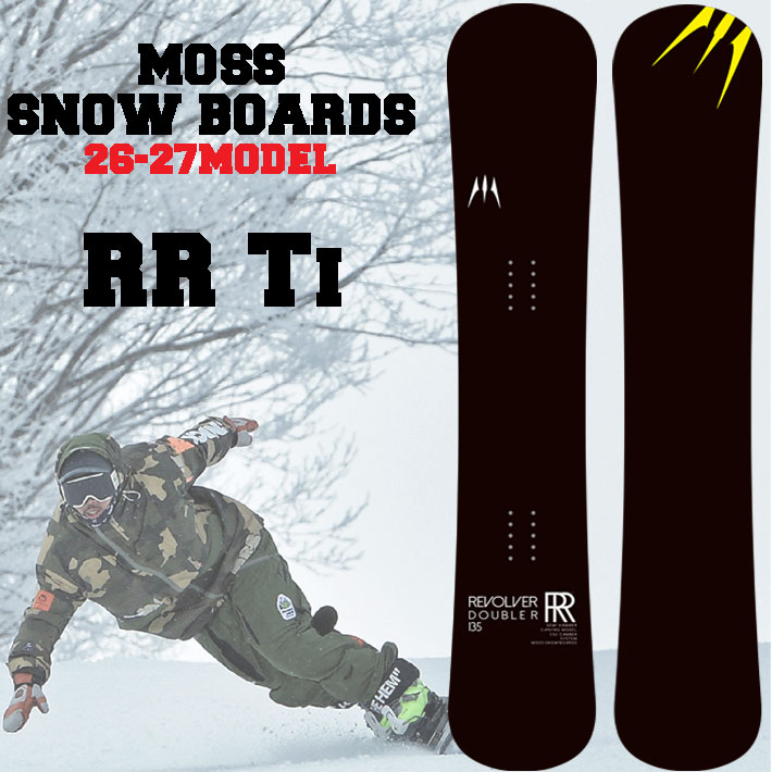 予約商品] 26-27 MOSS モス REVOLVER RR Ti リボルバー ダブルアール