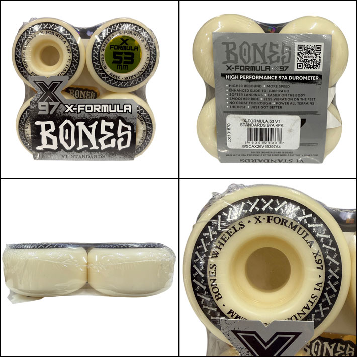 スケートボード ウィール BONES WHEEL X-FORMULA STANDARD ボーンズ