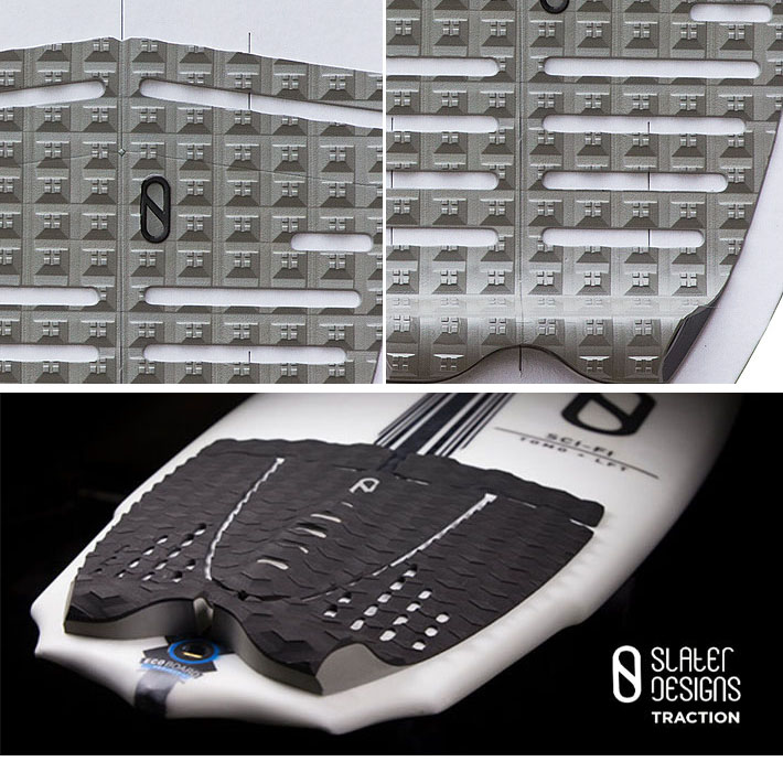 SLATER DESIGNS デッキパッド スレーター デザイン 4ピース FLAT