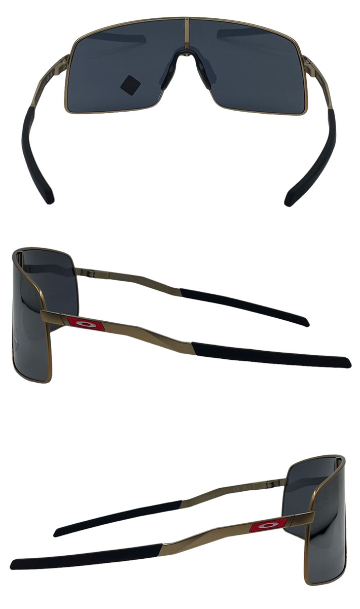 オークリー サングラス Oakley Sutro TI（スートロ ティーアイ) (OO6013-0136) ワイド-ユニバーサルフィット (サイズM（132ｍｍ)) 601301 Prizm Black レンズカラー   Matte Gunmetal フレームカラー