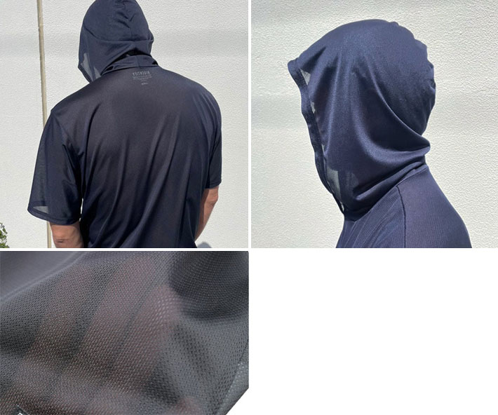 値下げ AIDENTIFY SUNGARD TEE Naby Lサイズ 現品限り] ラッシュ