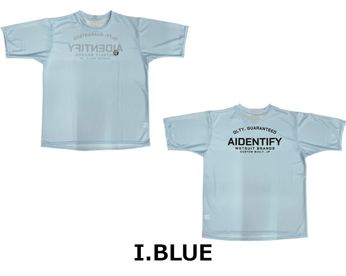 AIDENTIFY SUNGARD TEE Naby Lサイズ ラッシュガード AIDENTIFY アイデンティファイ SUNGUARD TEE