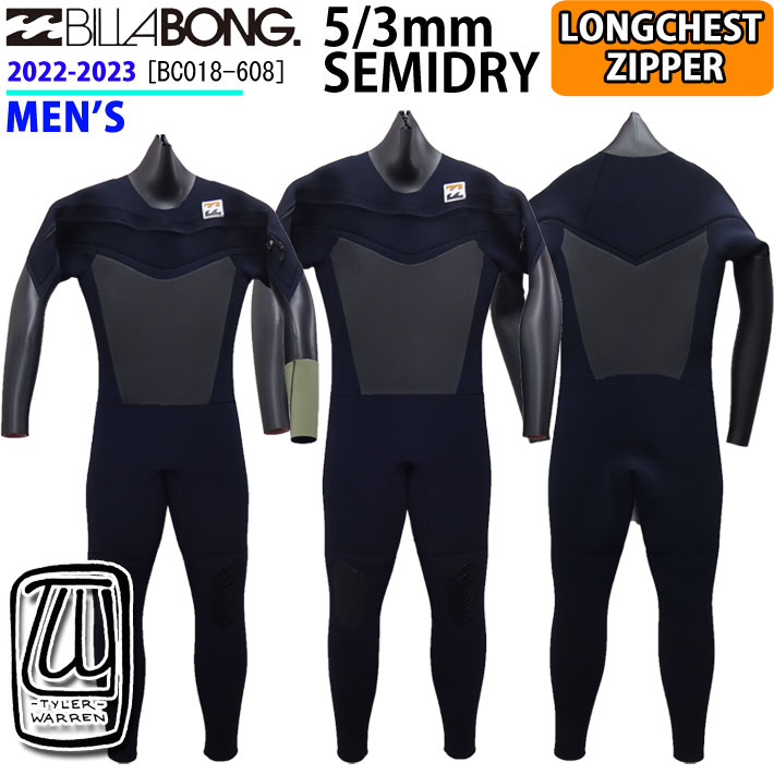 まとめ買い】 22-23 BILLABONG TYLER WARLLEN BACK ZIPPER BC018-610
