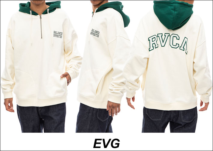 在庫限り特別価格] 2022 RVCA パーカー ルーカ BC042-047 HITTER