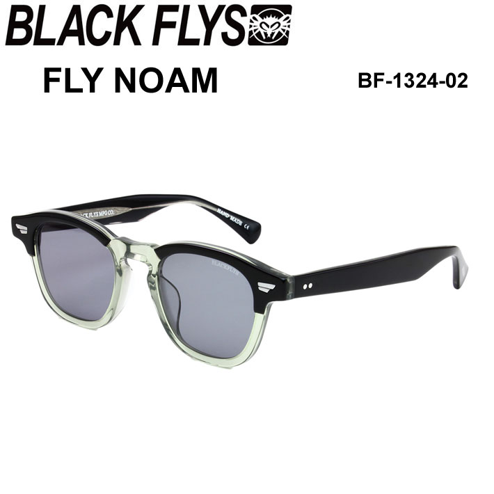 BLACK FLYS ブラックフライ サングラス [BF-1324-02] FLY NOAM フライ ノーム [BLACK CLEAR