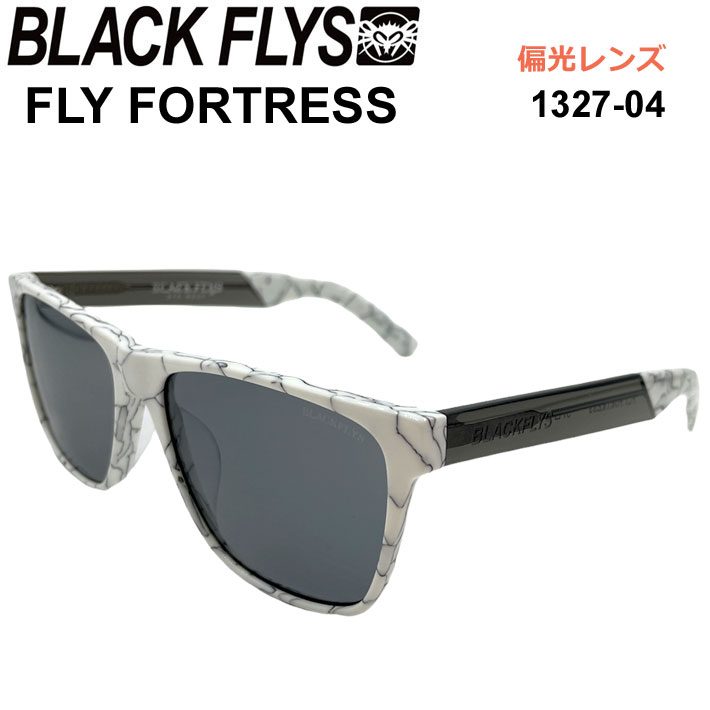 BLACKFLYS FORTRESS フォートレス ブラック ブルー偏光レンズ