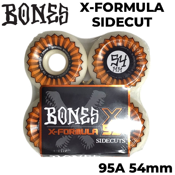スケートボード ウィール BONES WHEEL X-FORMULA SIDECUT