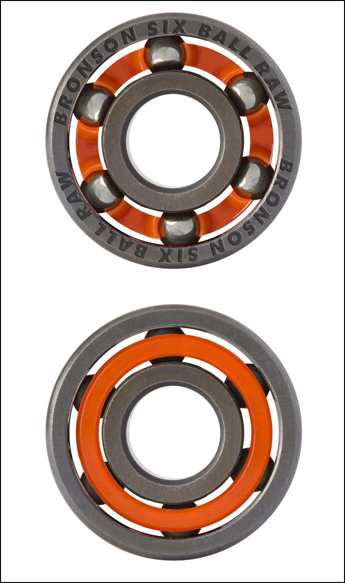 BRONSON SPEED ブロンソン スピード BEARING 6-BALL RAW スケート