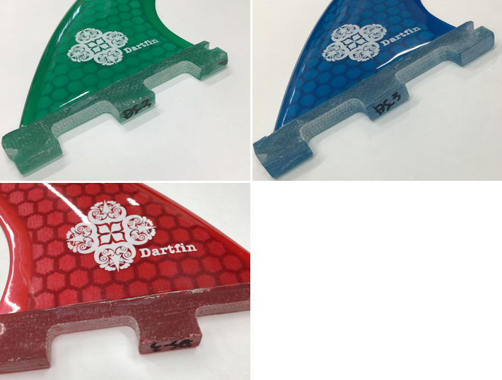 DART FIN ダートフィン DS-3 FUTURE HCF 軽量ハニカムコア