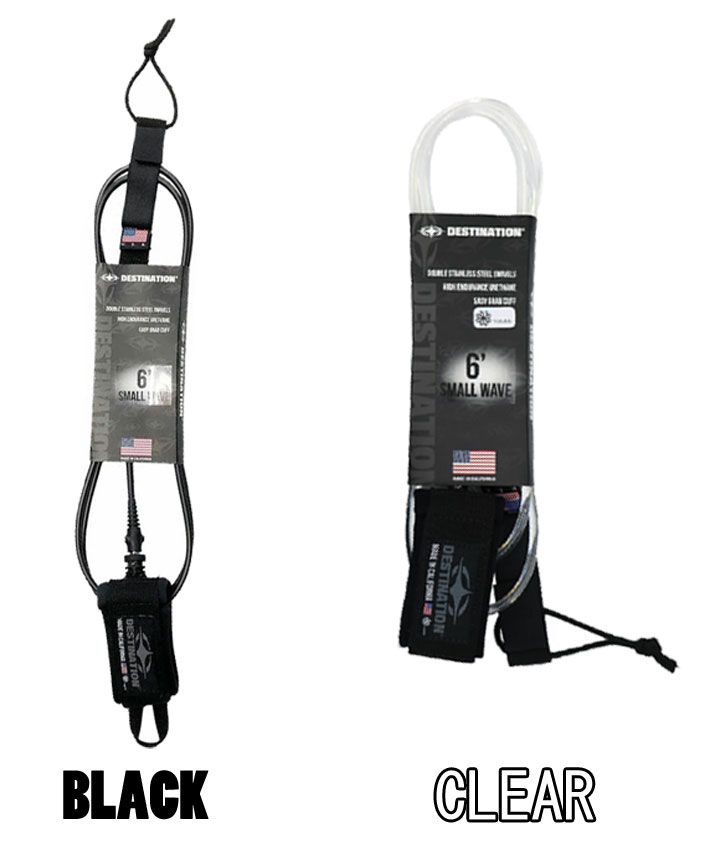 サーフィン・ボディボード DESTINATION DOUBLE SWEIVEL YULEX LEASH 9