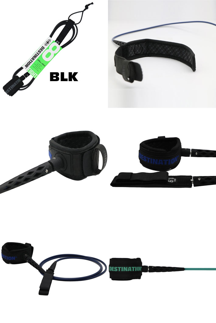 ディスティネーション リーシュコード 5.5mm 8'0ft DOUBLE SWEIVEL