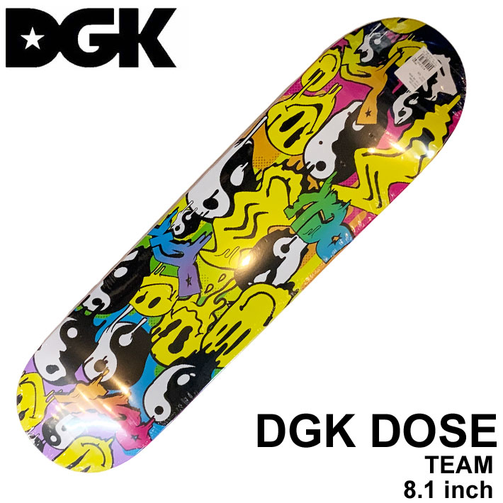 DGK スケートボード デッキ うさぎ スケボー 8インチ 8.25インチ