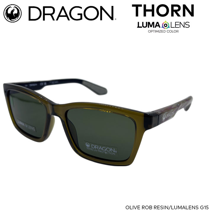 DRAGON サングラス ドラゴン THORN ソーン [12-1] ユニセックス LUMALENS ルーマレンズ ドライブ アウトドア プレゼント 日本正規品 DRAGON サングラス ドラゴン THORN ソーン [12-1] ユニセックス