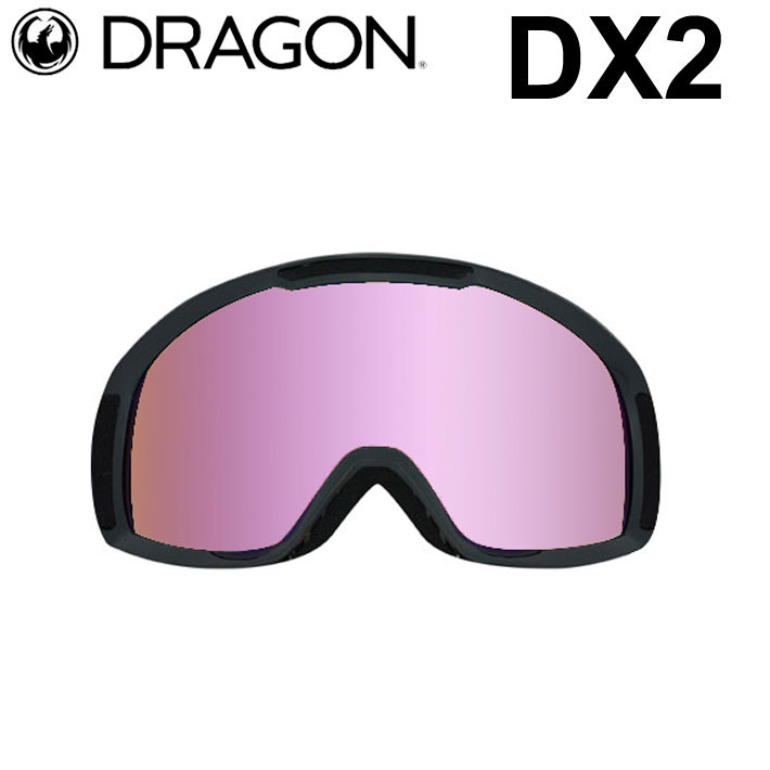 DRAGON スペアレンズ ドラゴン DX2 [1F52] [Pink] ゴーグル LUMALENS ディーエックスツー 替え 交換用 スノーボード  SPARE LENS 日本正規品