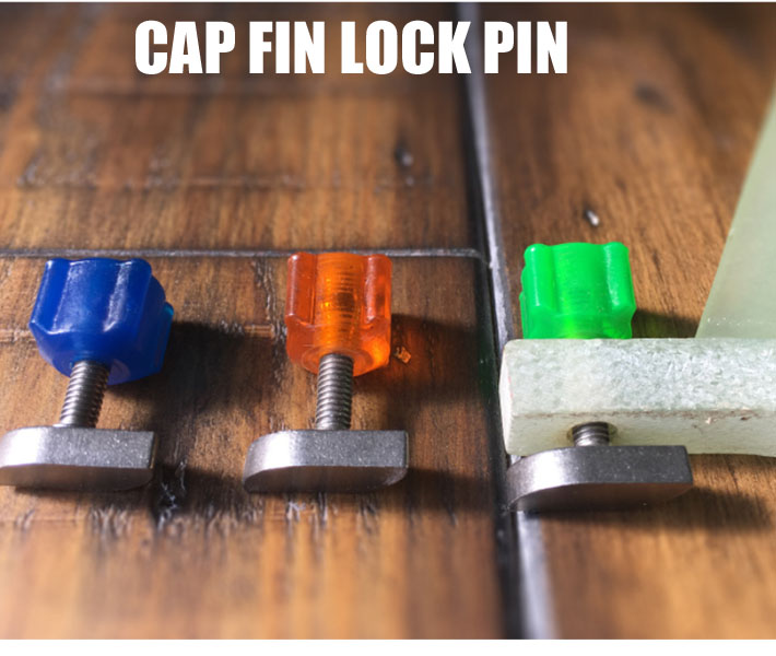 [メール便対応] CAP キャップ FIN LOCK PIN フィンロックピン ロングボードフィン固定ボルト BOX ボルト スクリュー ネジ  シングルボックス