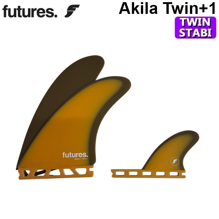 FUTURES FIN フューチャーフィン AKILA AIPA TWIN+1 アキラ
