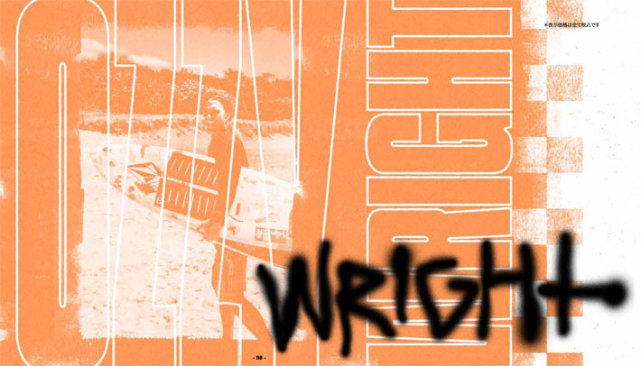 2024 サーフィン デッキパッド GORILLA GRIP OZZIE WRIGHT