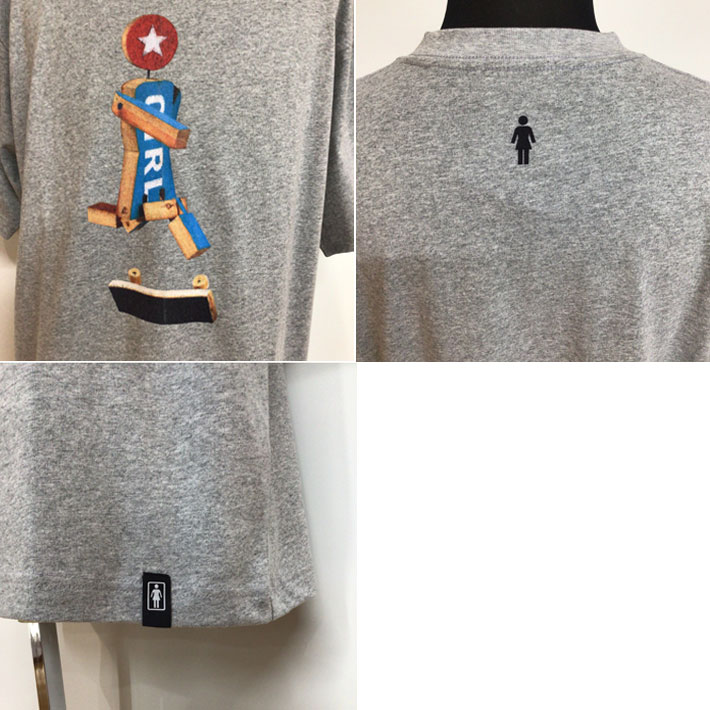 在庫限り] [メール便発送商品] GIRL ガール Tシャツ 日本限定