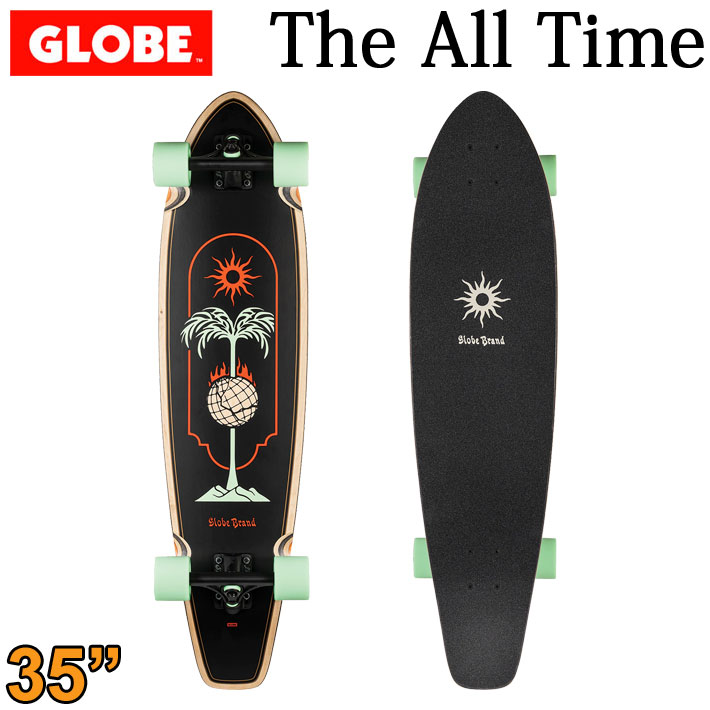 [在庫限り] GLOBE スケートボード グローブ The All Time [13] Skewered 35インチ コンプリート サーフスケート  スケボー サーフィン トレーニング SK8