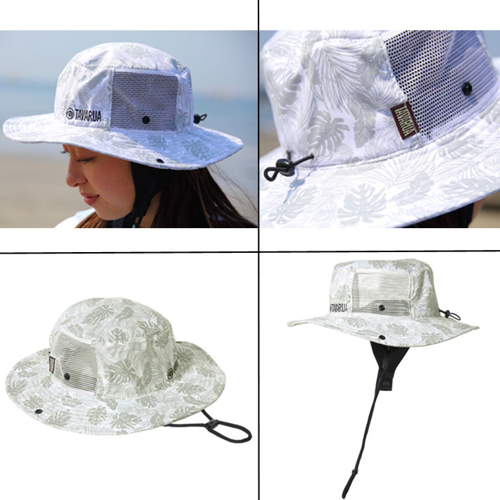 花柄サーフハット 美品】 サーフ ハット 帽子 花柄 レトロ sunwardbound - メルカリ