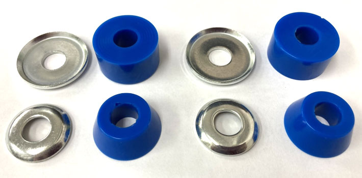INDEPENDENT インディペンデント CUSHIONS STANDARD CYLINDER クッションズ スタンダード シリンダータイプ  MEDIUM-HARD 92A ミディアム ハード クッシュ ブッシュ ゴム 円柱 円筒 型 スケートボード トラック パーツ SK8