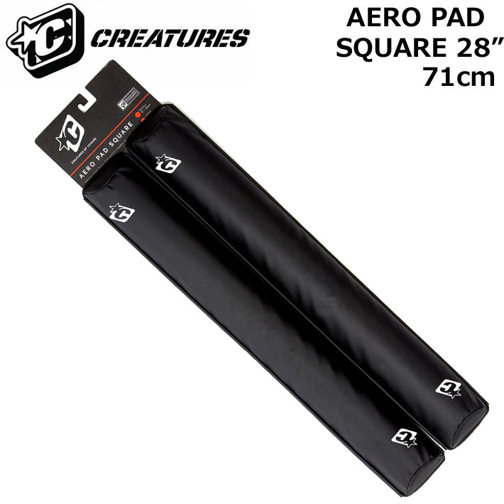 クリエーチャー　エアロパッド サーフボードキャリアクッション CREATURES サーフボードキャリア AERO PAD SQUARE 28 ラウンドバー