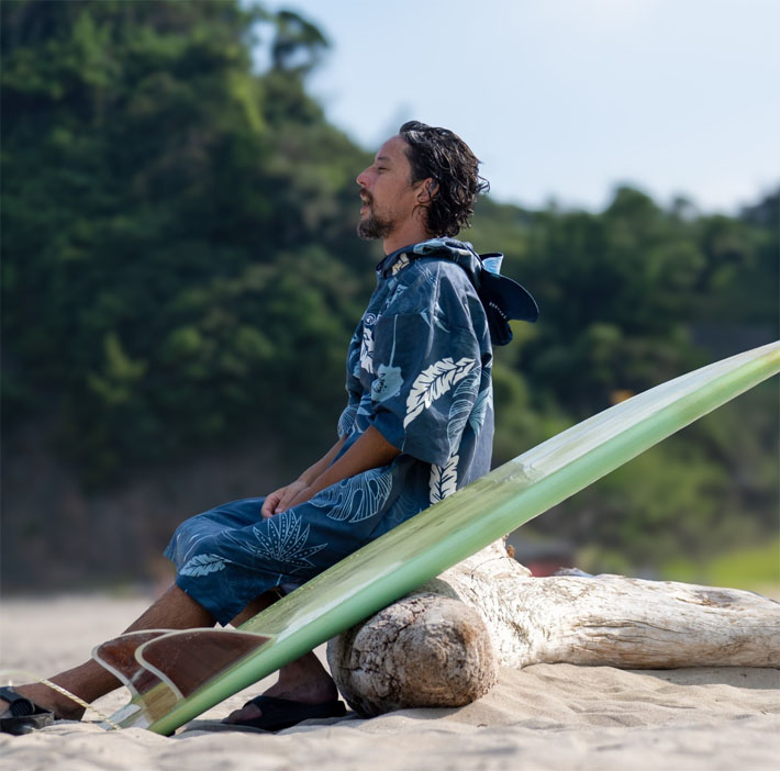 25 タバルア マイクロファイバーポンチョ [3021] TAVARUA MICRO FIBER