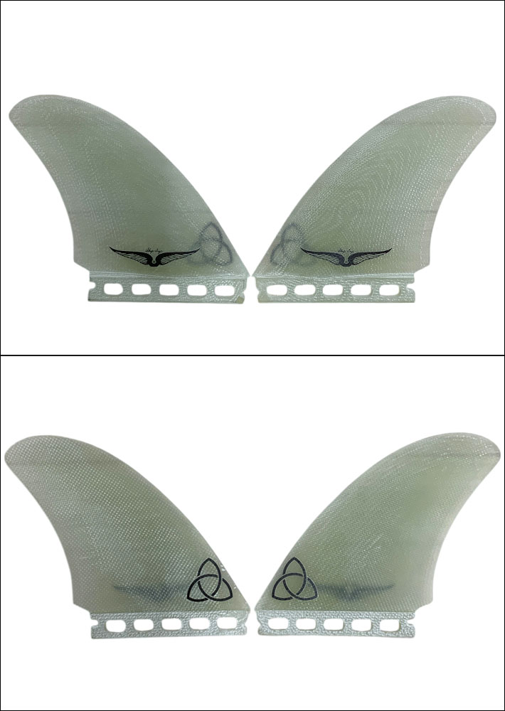 NVS Fin ネイクド バイキング サーフ フィン　ツインフィン　キールフィン ショートボード用フィン NVS Fin ネイクド バイキング サーフ