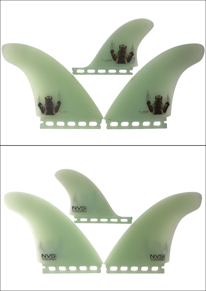NVSフィン テイラーノックス Lサイズ FCSⅡトライ スラスター