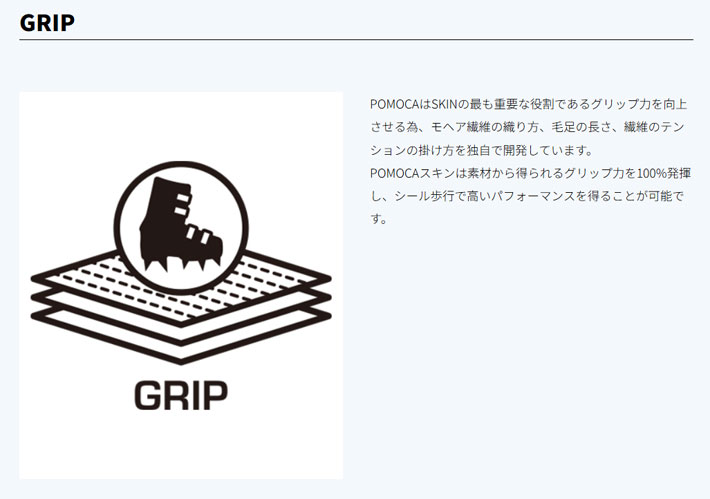 予約商品] POMOCA ポモカ SPLITBOARD PRO SKIN スプリットボード
