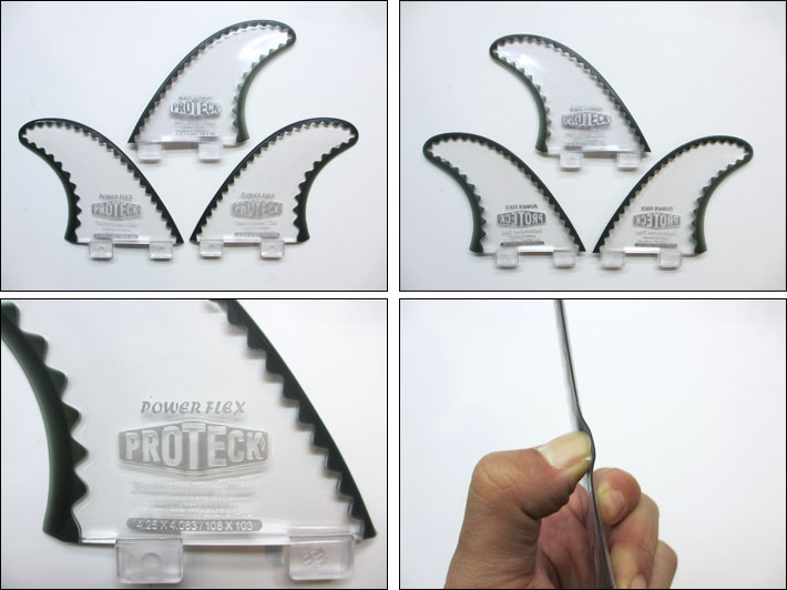 送料無料] PROTECK FIN プロテック フィン POWER FLEX FCS 4.25
