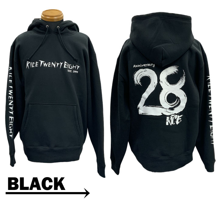RICE28 ライス パーカー プルオーバー HOODED PULLOVER SWEAT