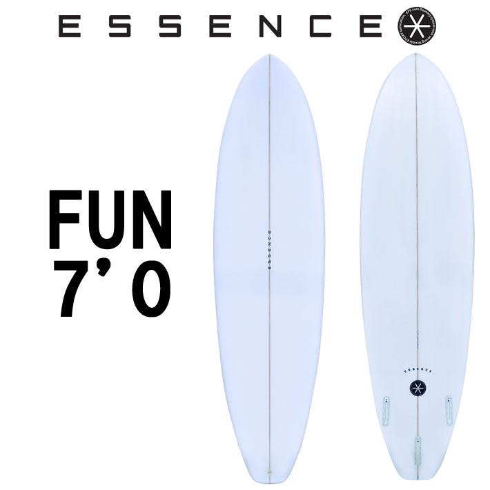 2025 ESSENCE BOARDS エッセンス サーフボード FUN 7.0ft CLEAR