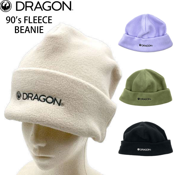 25-26 DRAGON ドラゴン 90'S FLEECE BEANIE フリースビーニー ビーニー