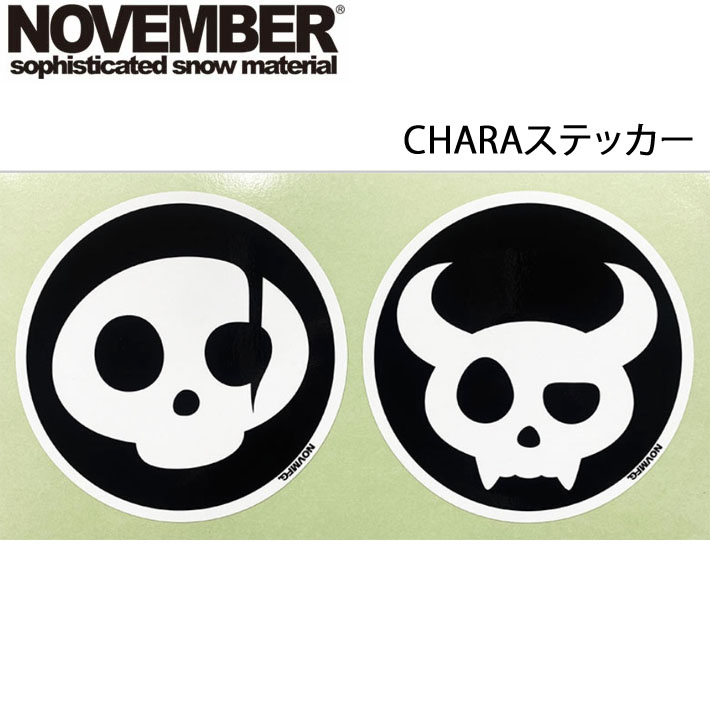 NOVEMBER 【ノベンバー】ステッカー CHARA STICKER SET [33] キャラ