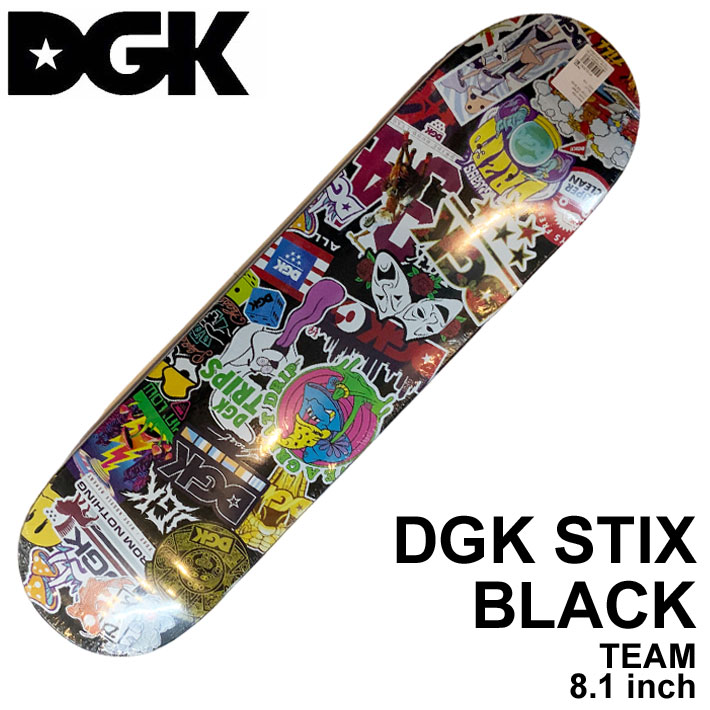 スケート デッキ DGK ディージーケー スケートボード DGK STIX 