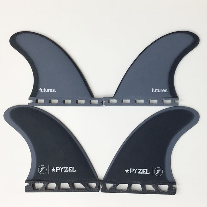 ショートボード用フィン futures. Pyzel Padillac Quad フューチャー
