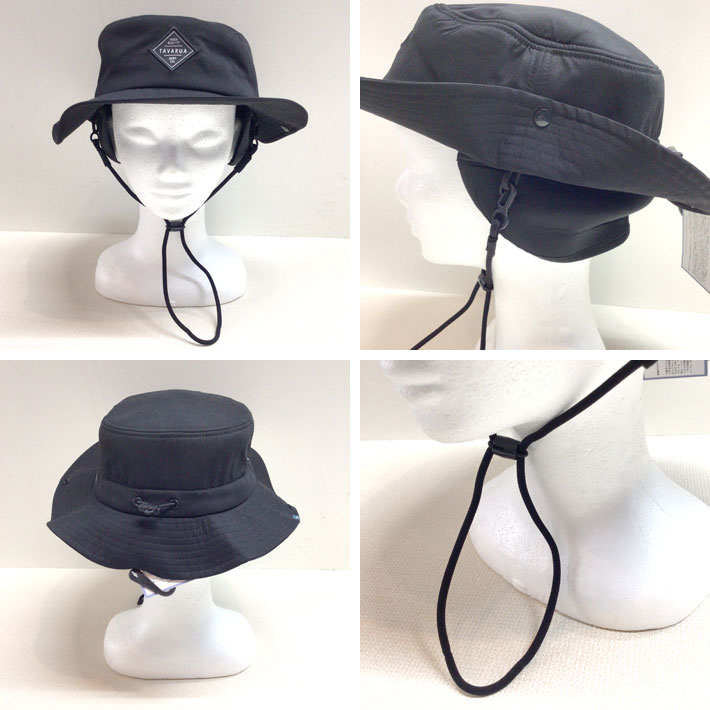 送料無料あり TAVARUA タバルア ウィンターサーフビーニー WARM SURF BIENIE WINTER 黒 ブラック 冬用 サーフィン 新品 あたたかい