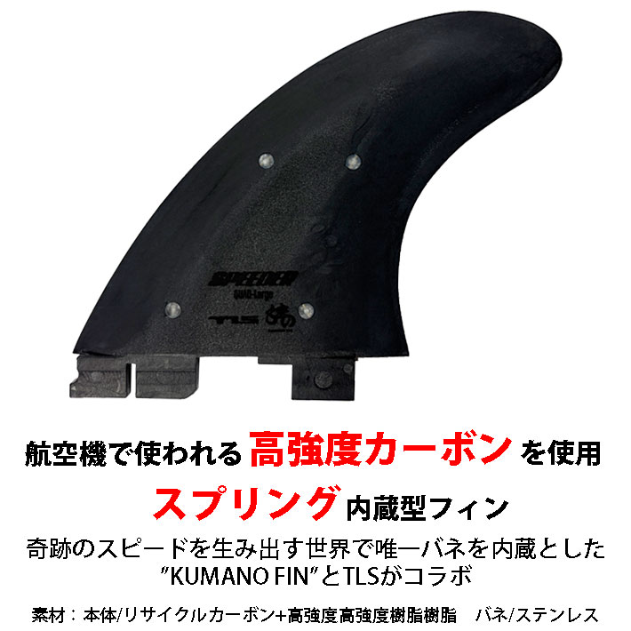 ショートボード用フィン TOOLS ツールス SPEEDER FIN TRI QUAD