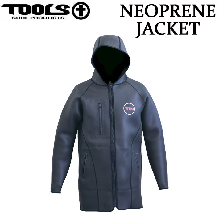【限定特価】 TOOLS ツールス ネオプレンジャケット JACKET NEOPRENE [TL-14] サーフィン・ボディボード